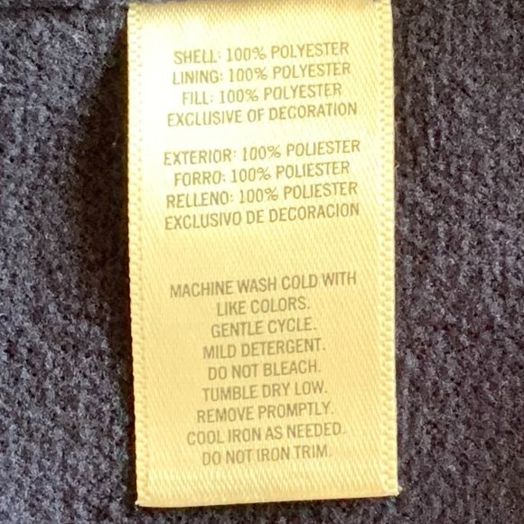 OSHKOSK B'Gosh, Kid's ZipperJacket w/Hood, Navy & Yellow, Size 2T - Picture 8 of 8